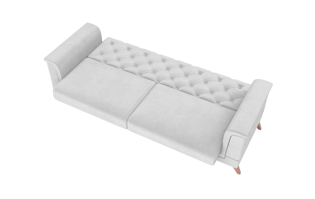 Амарант М / диван - кровать велюр тенерифе грей